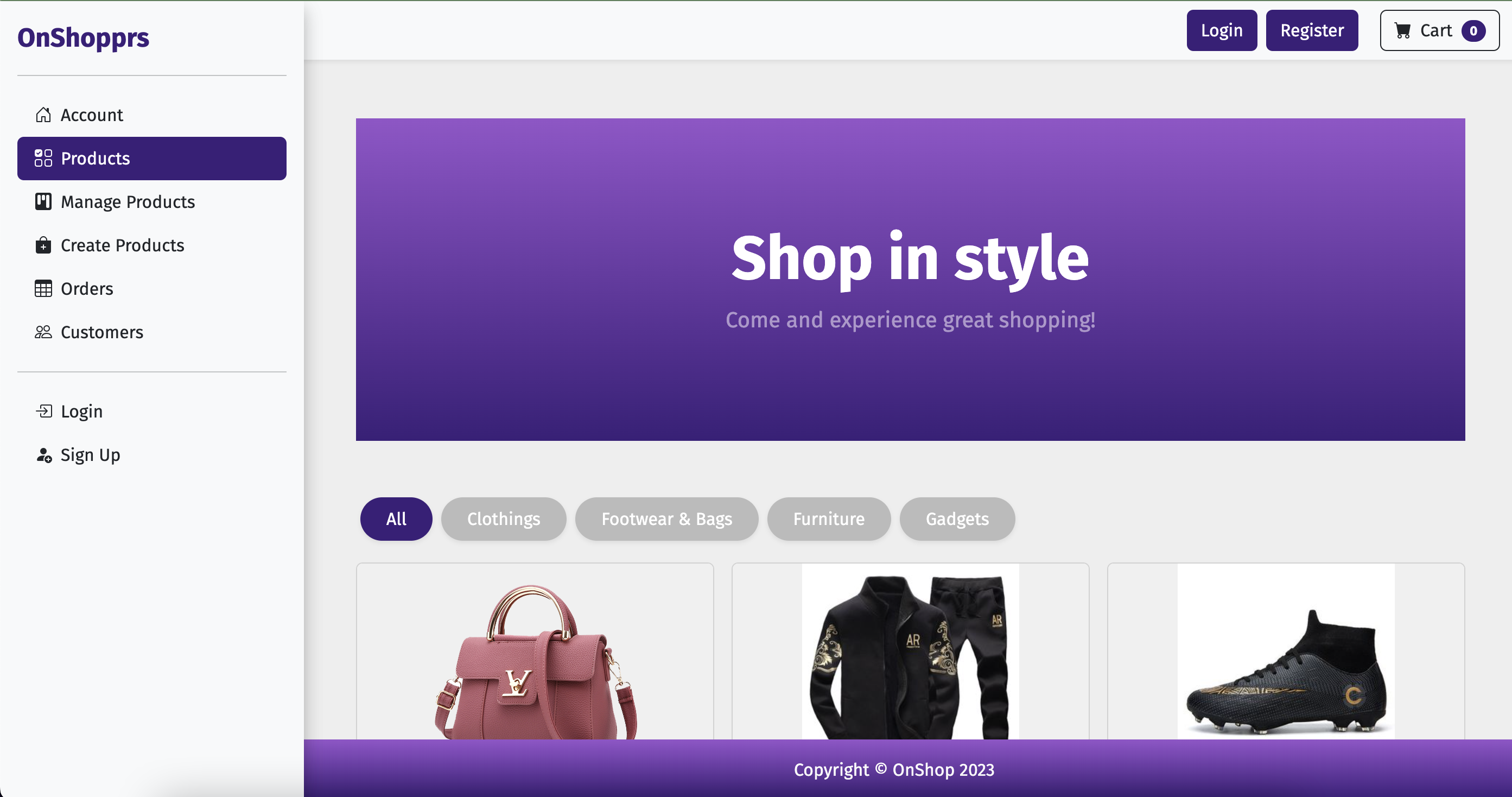 OnShopprs Shopiing Store